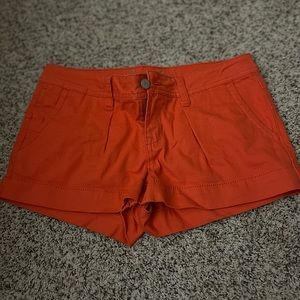 Orange shorts